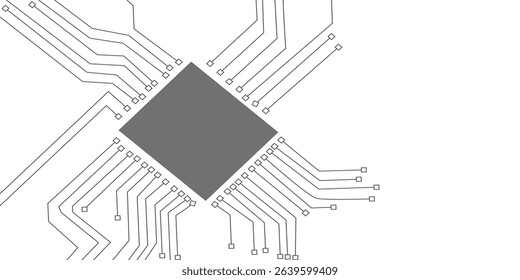 Circuit Board Abstract Background	Teckonologies 