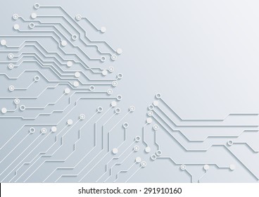 circuit board abstract backgrounds.vector illustration.