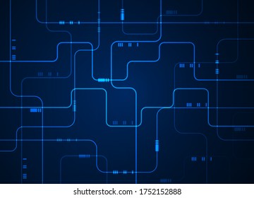 Schalttafel. Abstrakte Technologie, Hintergrund