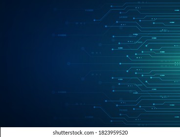 Circuit board. Abstract technology background