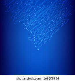 circuit board background. bitmap