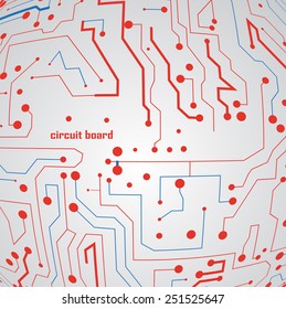 Circuit board background eps 10, vector illustration