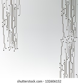 circuit board background. eps10 vector illustration
