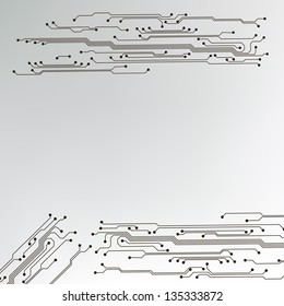 circuit board background. eps10 vector illustration