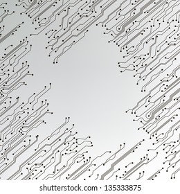 circuit board background. eps10 vector illustration