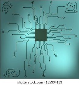 circuit board background. eps10 vector illustration