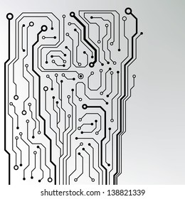circuit board background. eps10 vector illustration