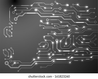 circuit board background. eps10 vector illustration 