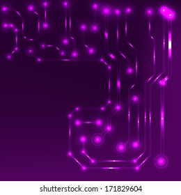 circuit board background. eps10 vector illustration