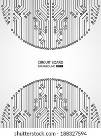 Circuit board background. EPS10 vector
