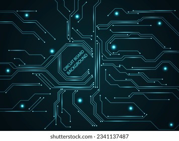 Circuit board background. EPS10 vector