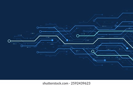 Circuit board background. High-tech technology background.