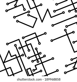 Circuit board background, modern digital Illustration.