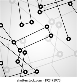 Circuit board background, modern digital Illustration.