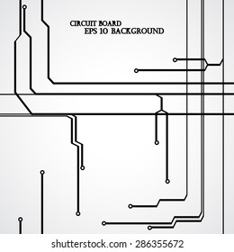 Circuit board background modern digital Illustration.