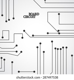 Circuit board background modern digital Illustration.