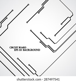 Circuit board background modern digital Illustration.