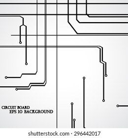 Circuit board background modern digital Illustration.