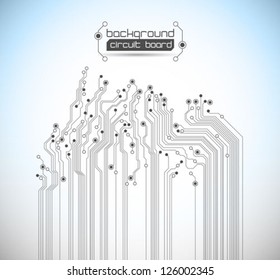 circuit board background texture - vector