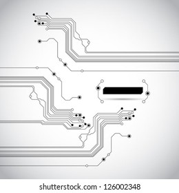 circuit board background texture - vector