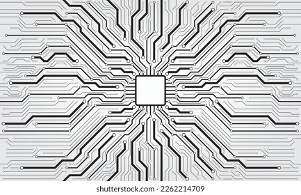 circuit board background texture, vector illustration