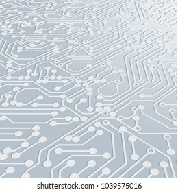 Circuit Board Background Texture,Vector Illustration.