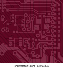 circuit board background. vector. EPS10