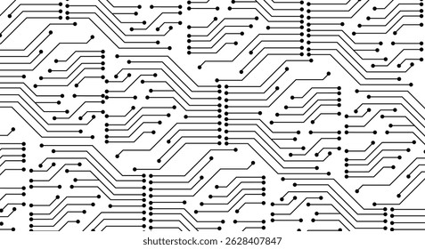 Platine schwarz-weißer Hintergrund.