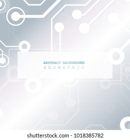 Circuit board, chipset technology background. Vector illustration. EPS 10.