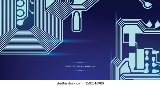 Circuit board design background vector illustration eps 10. Abstract technology background