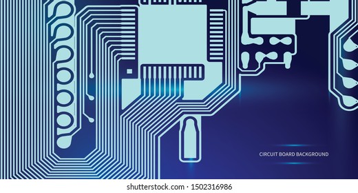 Circuit board design background vector illustration eps 10. Abstract technology background