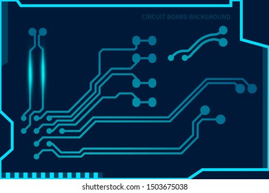Circuit board design background vector illustration eps 10. Abstract technology background
