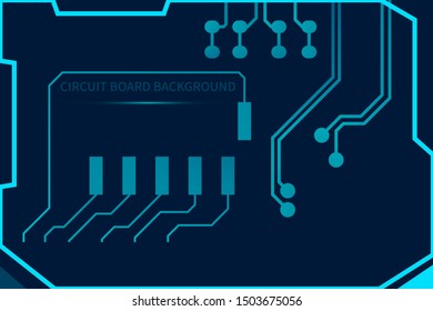 Circuit board design background vector illustration eps 10. Abstract technology background