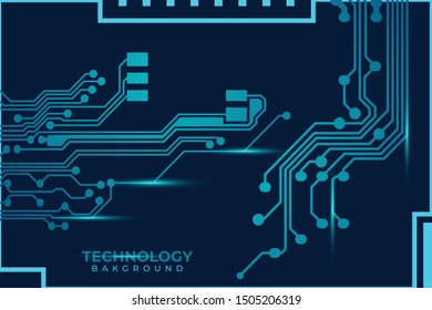 Circuit board design background vector illustration eps 10. Abstract technology background

