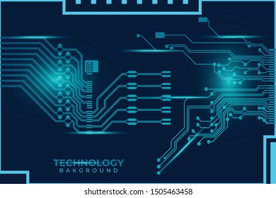 Circuit board design background vector illustration eps 10. Abstract technology background
