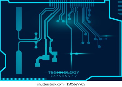 Circuit board design background vector illustration eps 10. Abstract technology background