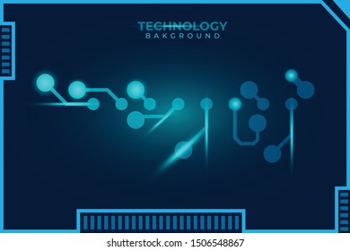 Circuit board design background vector illustration eps 10. Abstract technology background