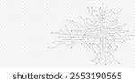 Circuit board digital abstract background. Motherboard technology texture design. AI semiconductor and computer processor on tech bg. Vector illustration