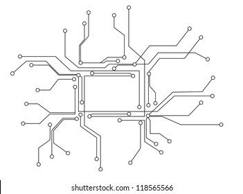 circuit board Digital background