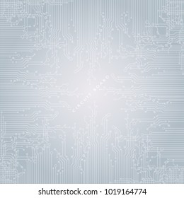 Circuit board, digital technology background. Vector illustration. EPS 10.