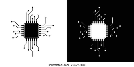 Circuit board or electronic motherboard. lines and dots connect. Vector high-tech technology data. Electrical board. digital tech. cpu, PCB printed circuit. Api, chip and process.   Input or output.