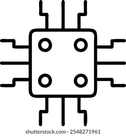 Placa de circuito o placa base electrónica. las líneas y los puntos se conectan. Vector de datos de alta tecnología. Tablero eléctrico. tecnología digital. CPU, PCB impreso . Para chip, entrada o salida de proceso.