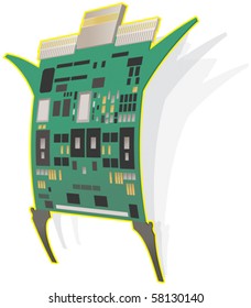 Circuit Board Flexible Man