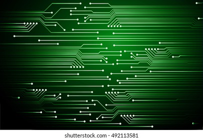 Circuit Board. future technology, green cyber security concept background, abstract hi speed digital internet. vector