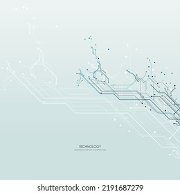 Circuit board   futuristic  technological processes       digital technology background  vector illustration  