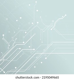 Tarjeta de circuitos   Futuristas procesos tecnológicos tecnología digital de fondo ilustración vectorial  
