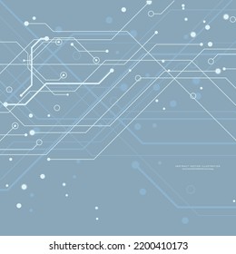 Circuit board   futuristic  technological processes  digital technology background  vector illustration  
