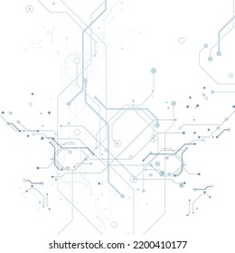 Schalttafel   futuristische technologische Prozesse, digitale Technologie, Hintergrund, Vektorgrafik  