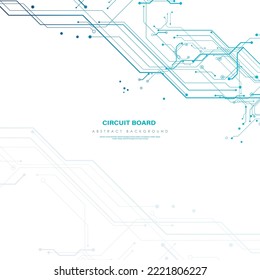Ilustración vectorial de la tecnología digital futurista