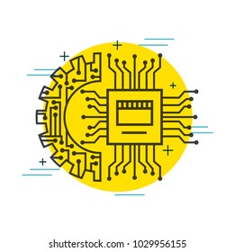 circuit board gear setting connection technology